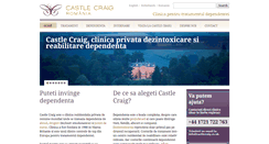 Desktop Screenshot of castlecraig.ro