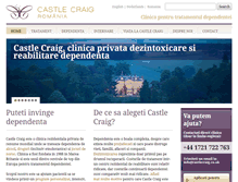 Tablet Screenshot of castlecraig.ro